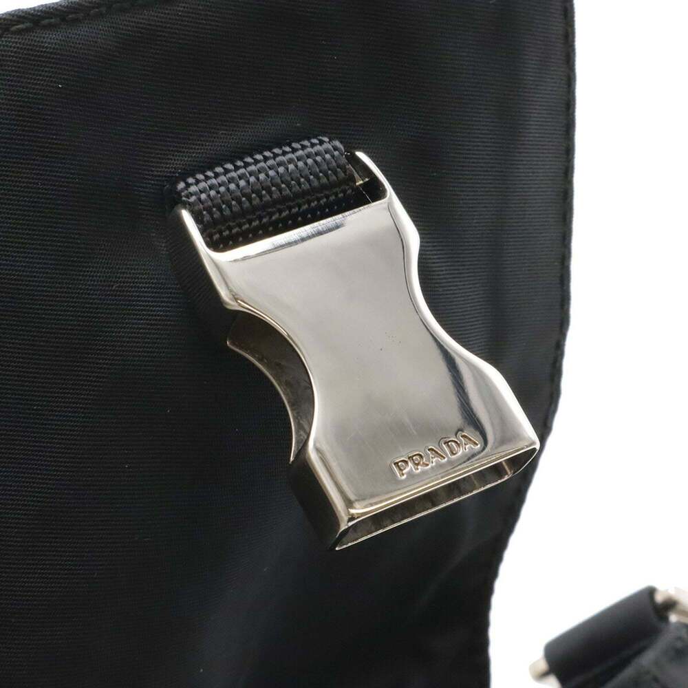PRADA Black Leather Shoulder Bag - Picture 10 of 10